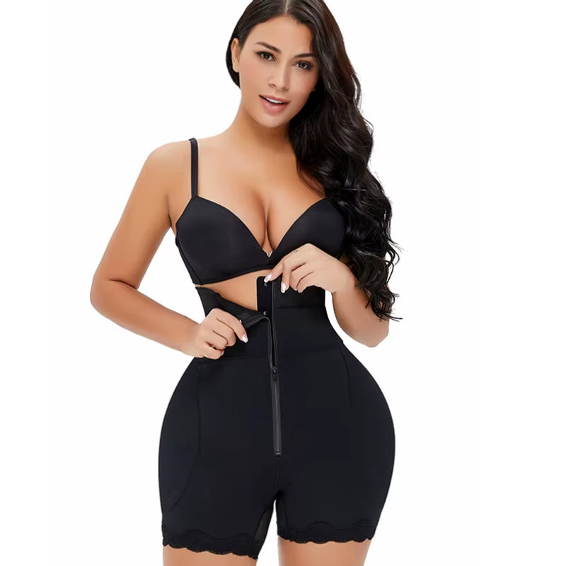 Women Buttock Sheath Stomach Shaper Fake Butt Lifter Padding Shapewear Bodysuit Thigh Trimmer False Hip Pads Enhancer Shape Wear